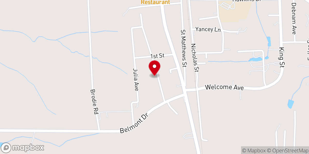 Map showing location of Rock of Ages United Holy Church