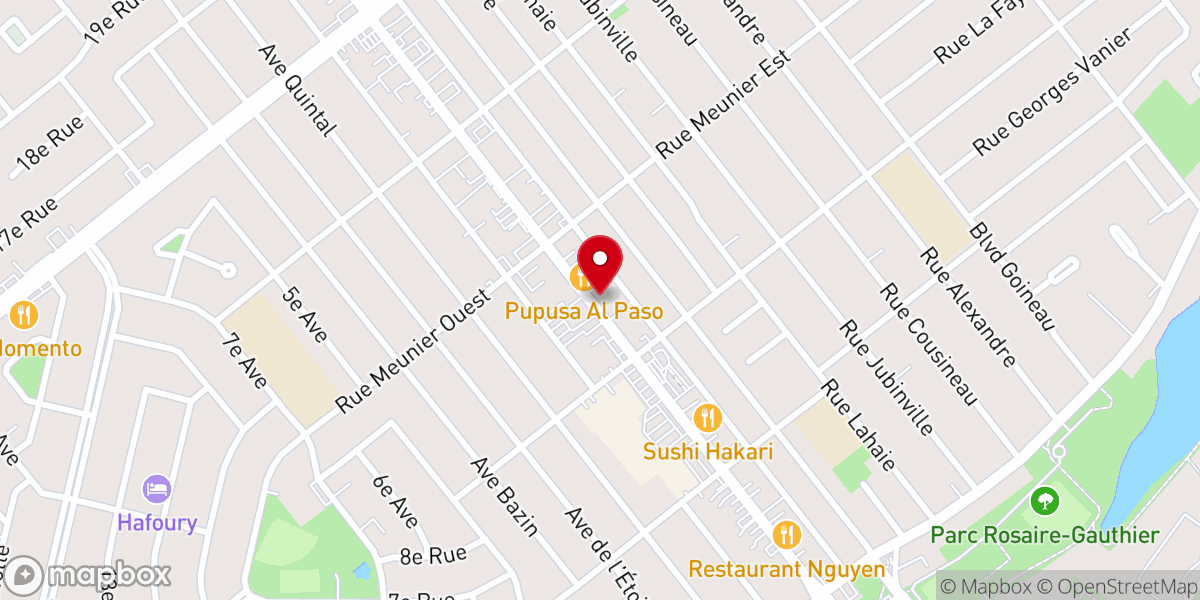 Map showing location of Mosquée Al Ansar