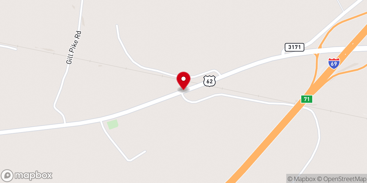 Map showing location of Fairview United Methodist Church