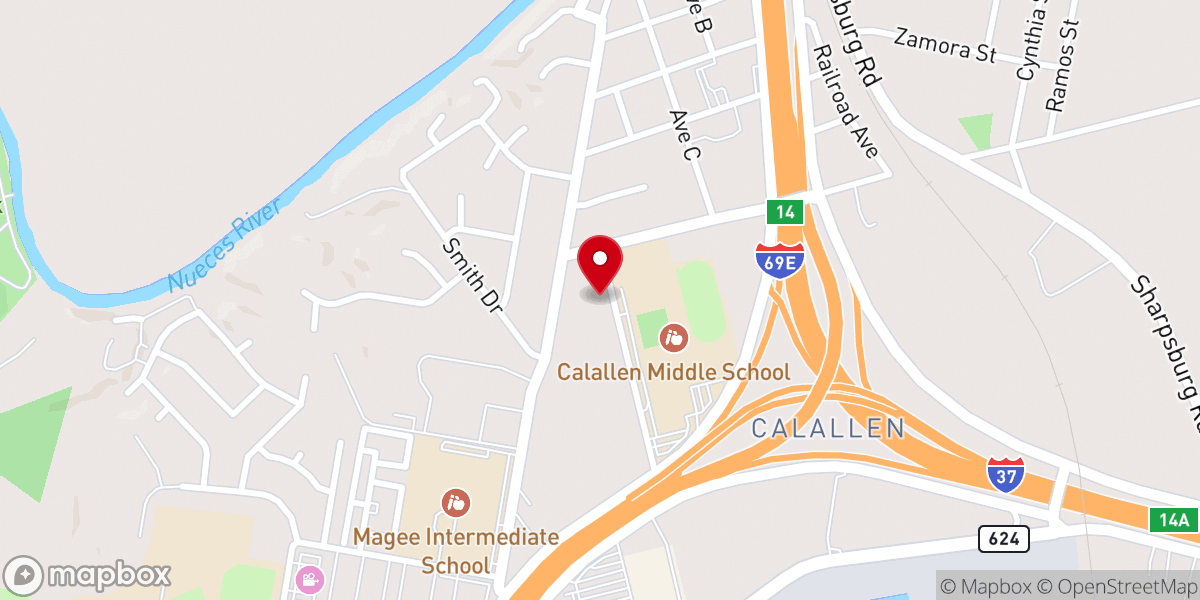 Map showing location of Church of Christ at Riverside