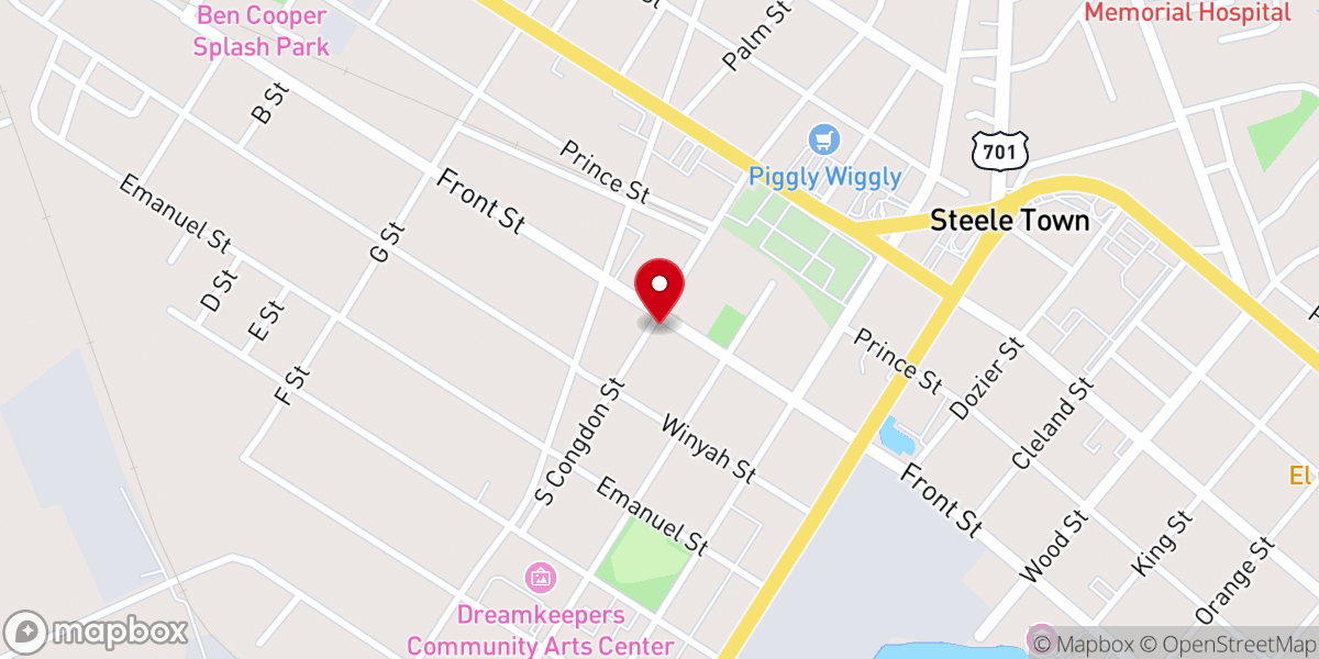 Map showing location of Love Chapel Deliverance