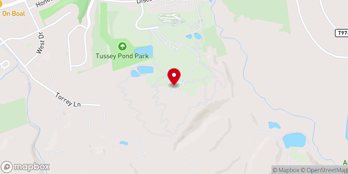 Map showing location of The Lodge at Harvest Fields