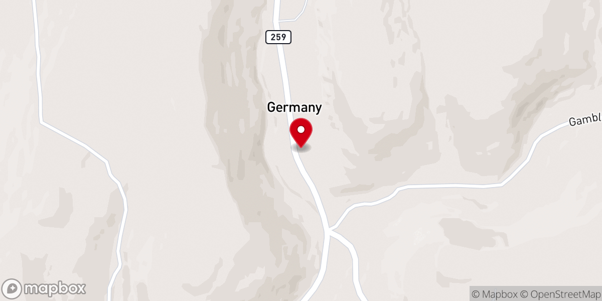 Map showing location of Little Church on The Hill