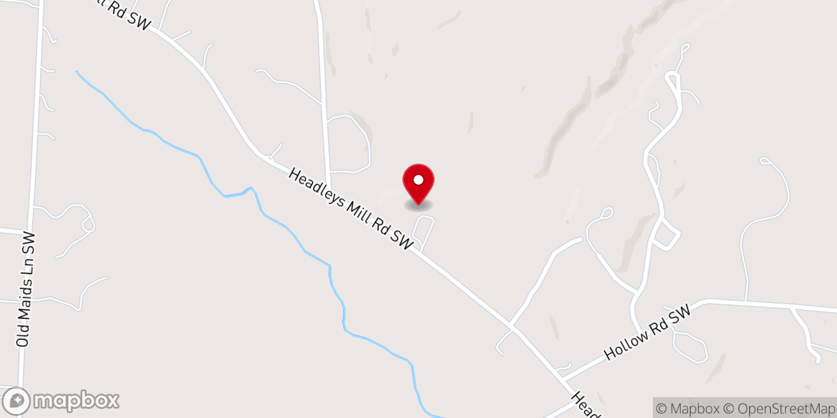 Map showing location of Pataskala Grace Church