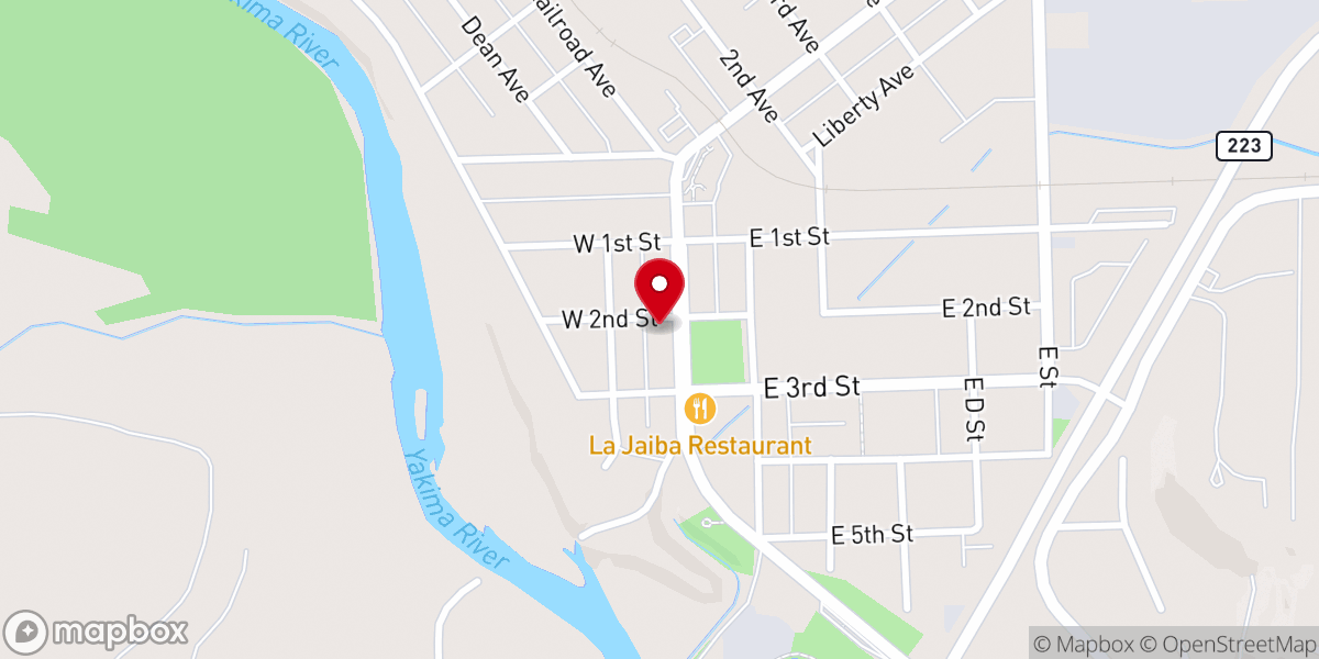 Map showing location of New Life Christian Fellowship
