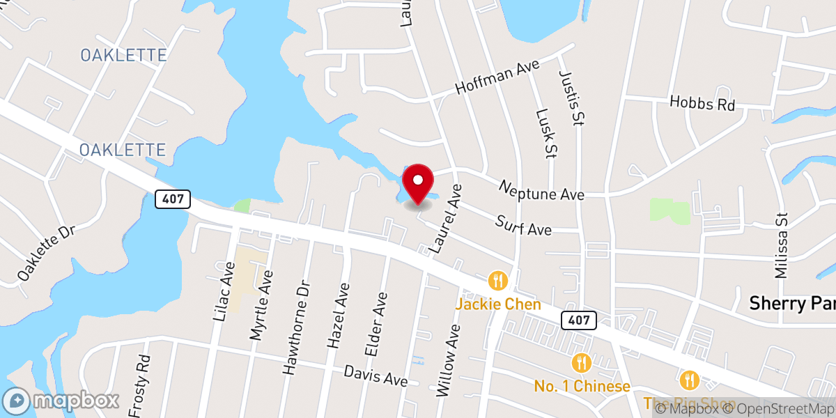 Map showing location of New Covenant Fellowship Church
