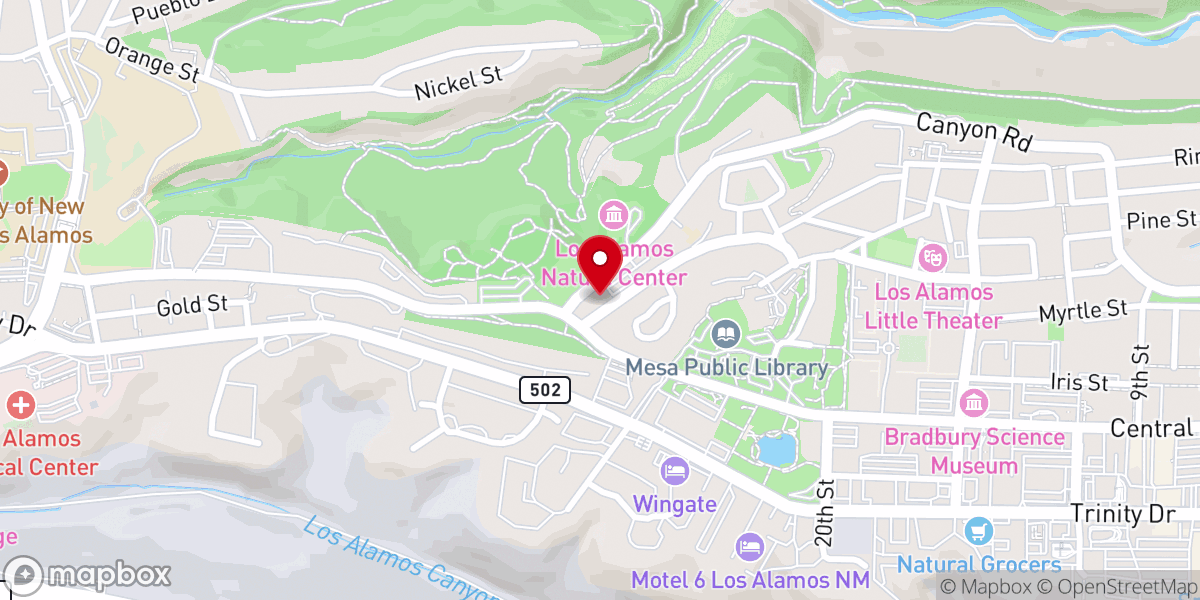 Map showing location of United Church Volleyball Court