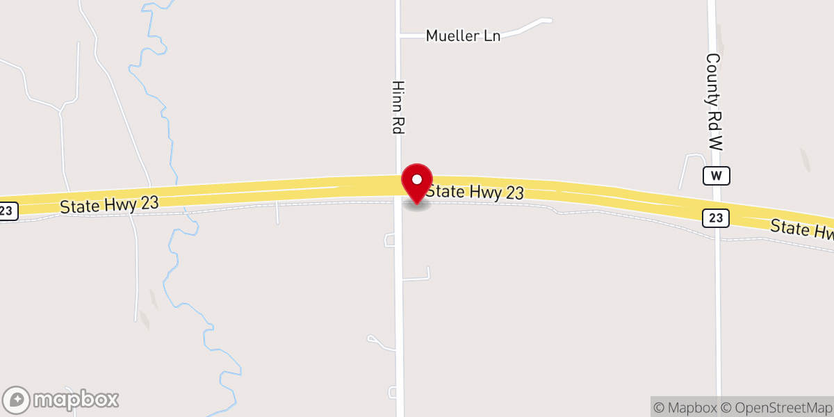 Map showing location of St. Pauls Lutheran Church and School
