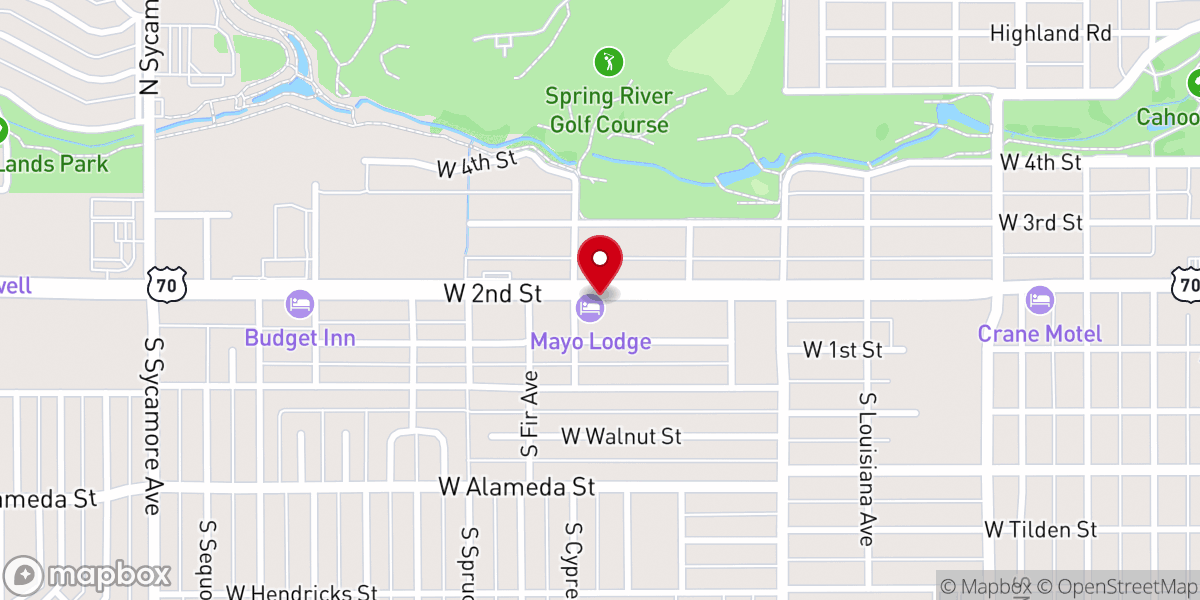 Map showing location of La Gracia De Jesucristo Inc