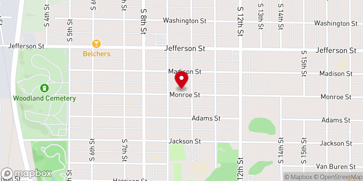 Map showing location of Crossing Church - Quincy 929