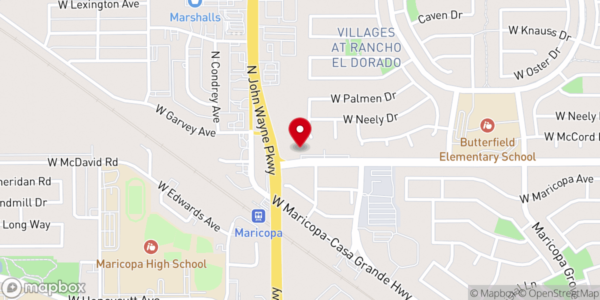 Map showing location of Living water Nazarene