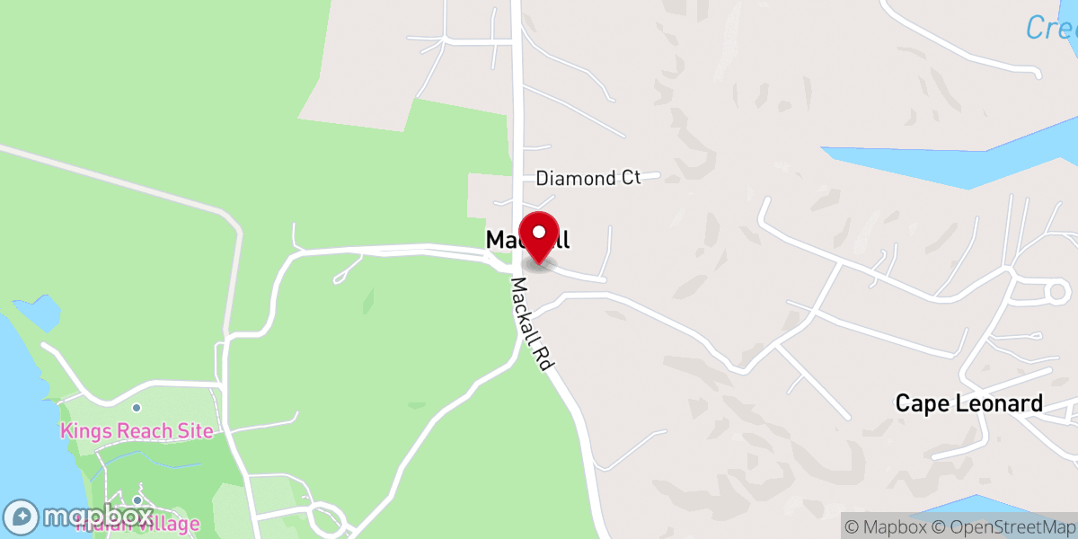 Map showing location of Saint Lukes Church