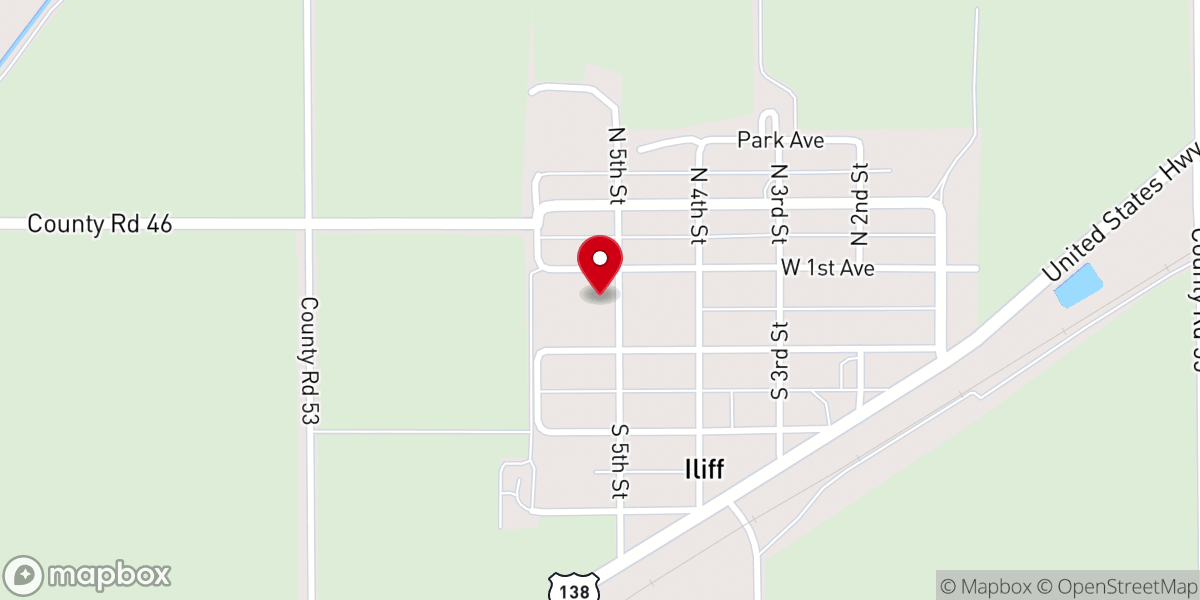 Map showing location of St. Catherine of Siena Catholic Church