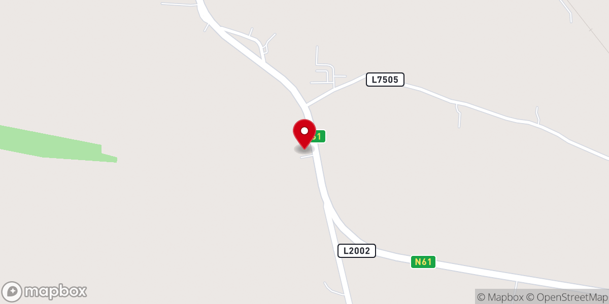 Map showing location of Old Quaker Meeting House (ruin)