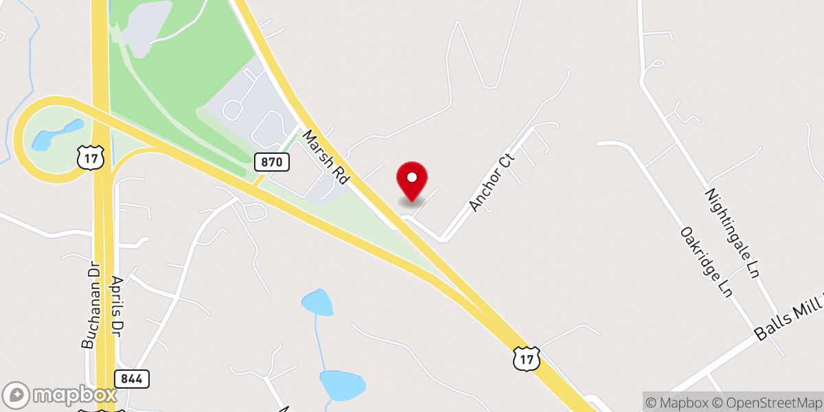 Map showing location of Saint Patrick Orthodox Church