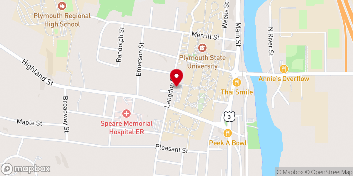 Map showing location of Saint Matthew Catholic Church