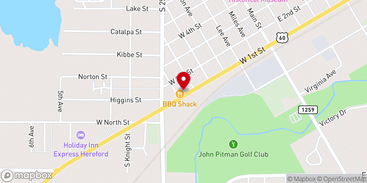 Map showing location of Taqueria Jalisco