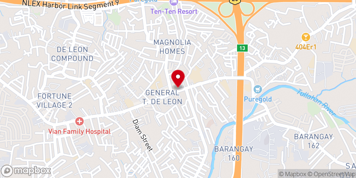 Map showing location of The Wesley Church Of The Philippines Inc.
