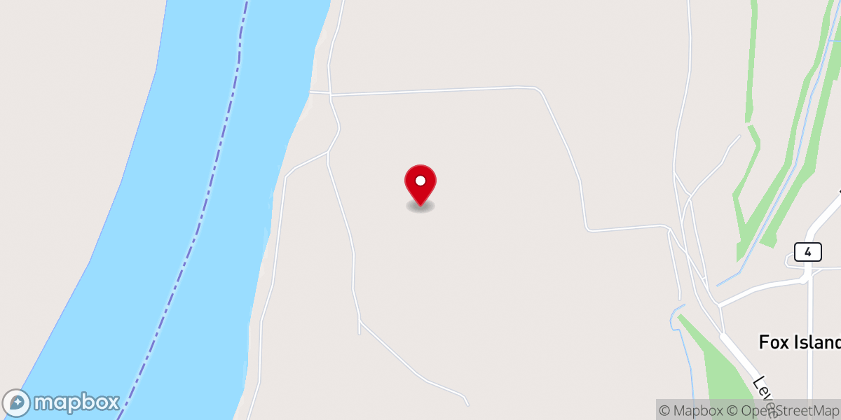 Map showing location of Forestdale Church