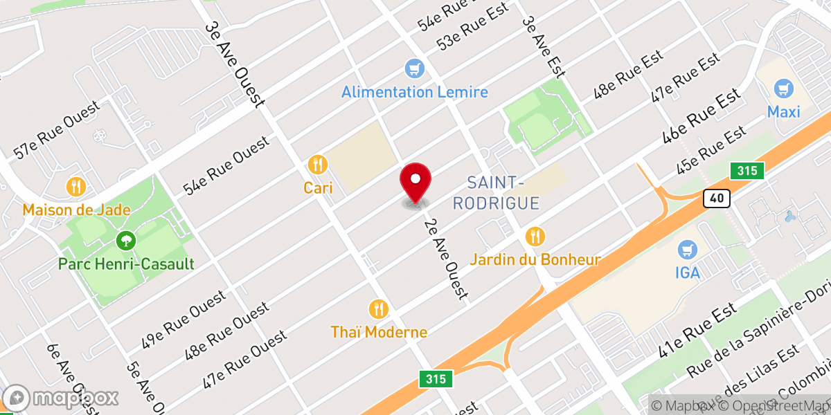 Map showing location of Renaissance Evangelical Baptist Church