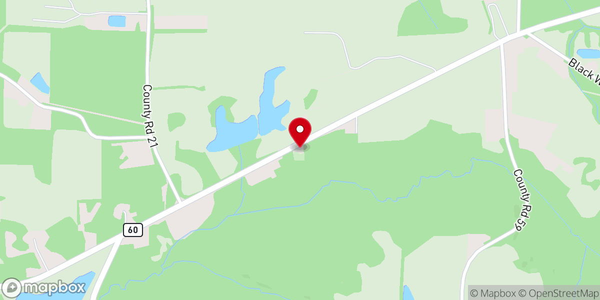 Map showing location of Martin Mission Church
