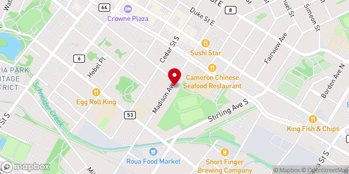 Map showing location of International Fellowship (Church of God)