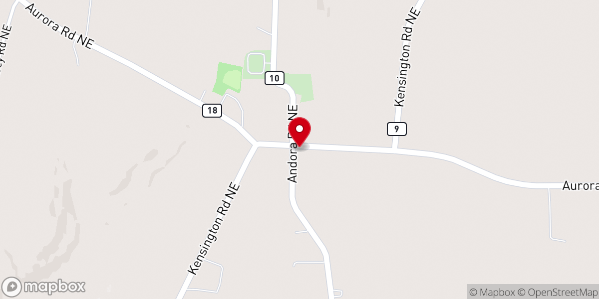 Map showing location of Still Fork Church