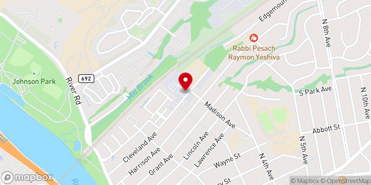 Map showing location of HighPoint Health Center