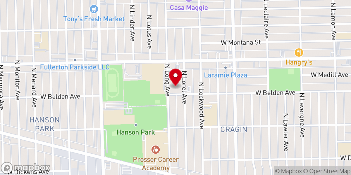 Map showing location of St Stanislaus Bishop and Martyr Catholic Church