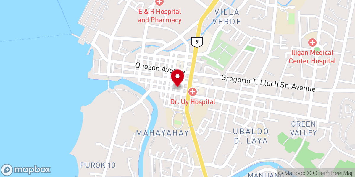 Map showing location of LORD JESUS CATHEDRAL OF WORSHIP