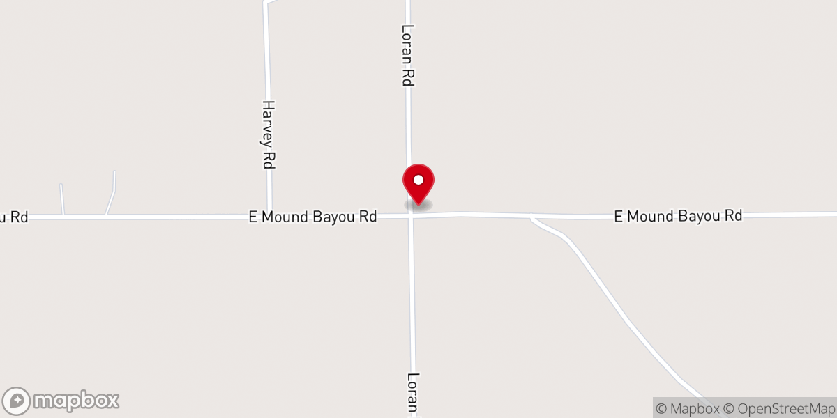 Map showing location of Wander Home M.B. Church