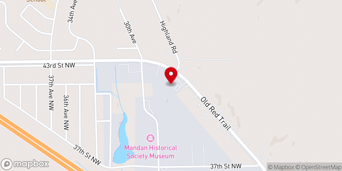 Map showing location of Engage Church