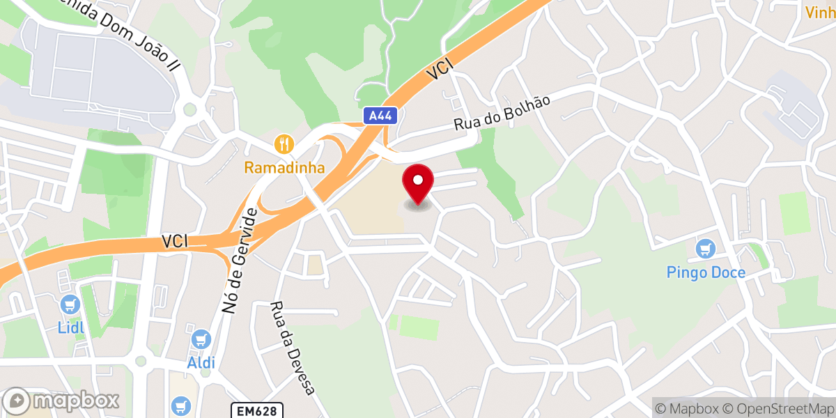 Map showing location of Igreja de Nossa Senhora da Conceição