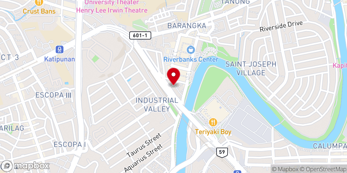 Map showing location of Mary The Queen Chapel