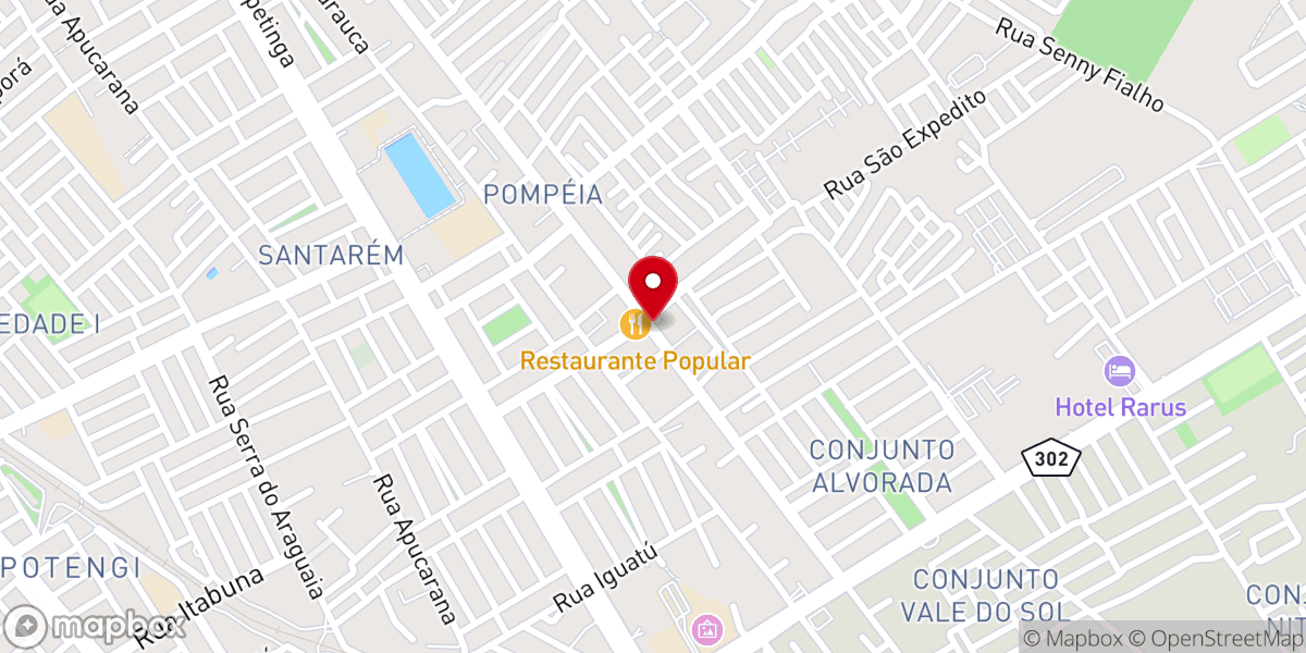 Map showing location of AD Natal Nova República