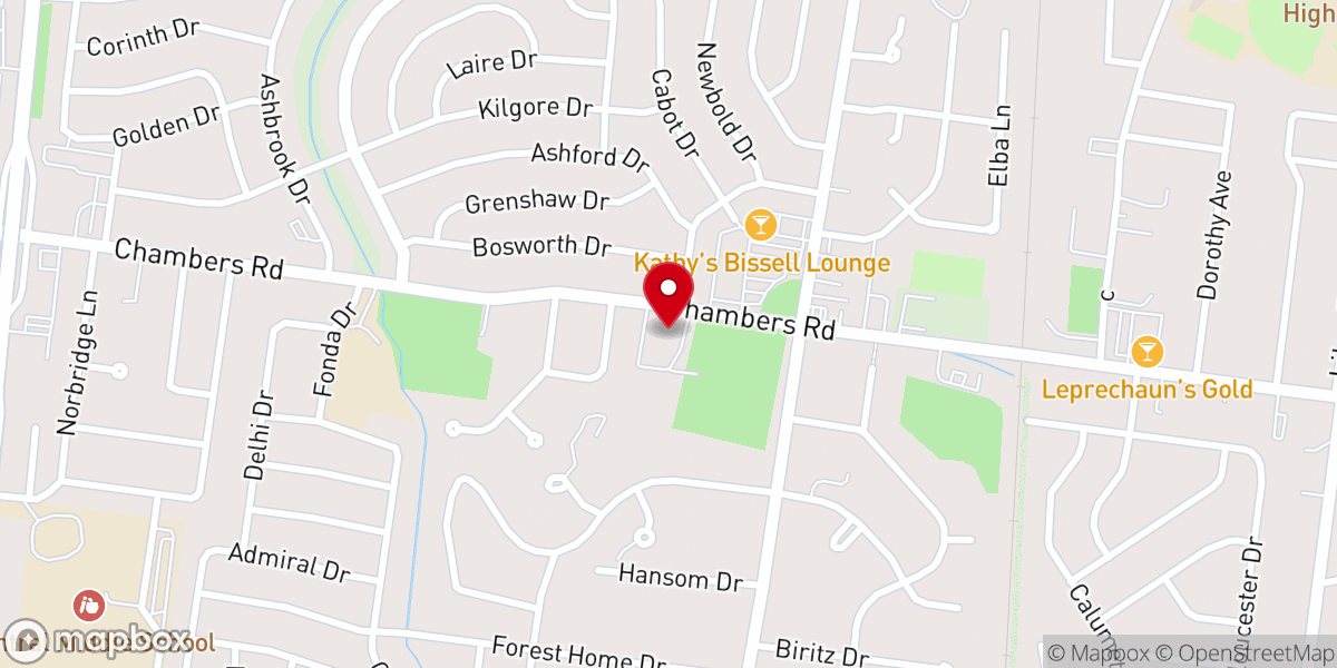 Map showing location of Grace New Covenant Church Community Ministry Center