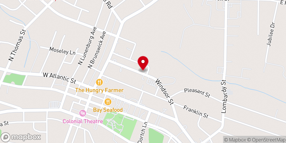 Map showing location of River of Life Ministries