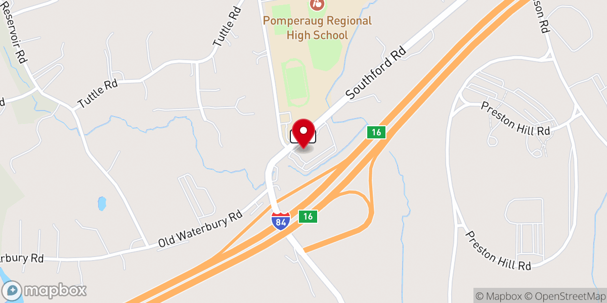 Map showing location of Wyndham Southbury