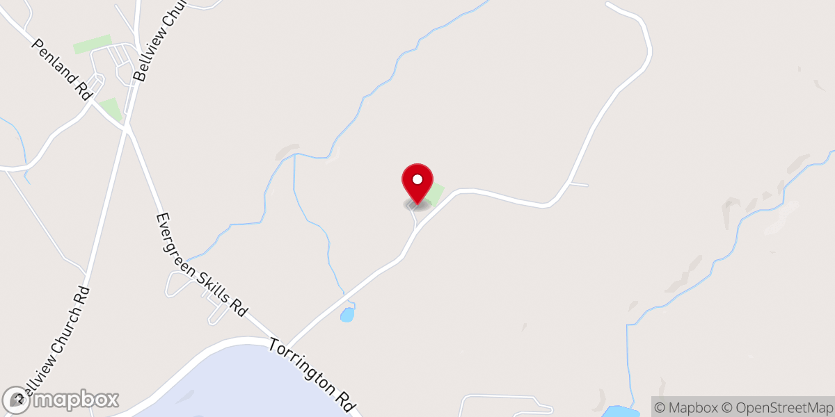 Map showing location of Mount Vernon Church