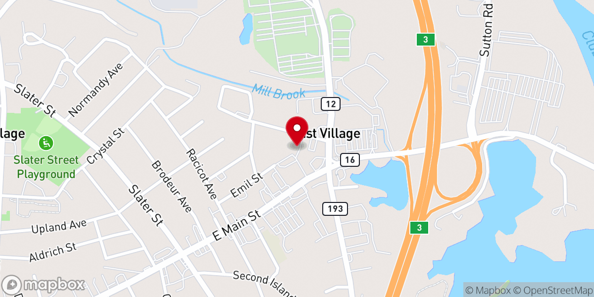 Map showing location of Old Paths Fellowship