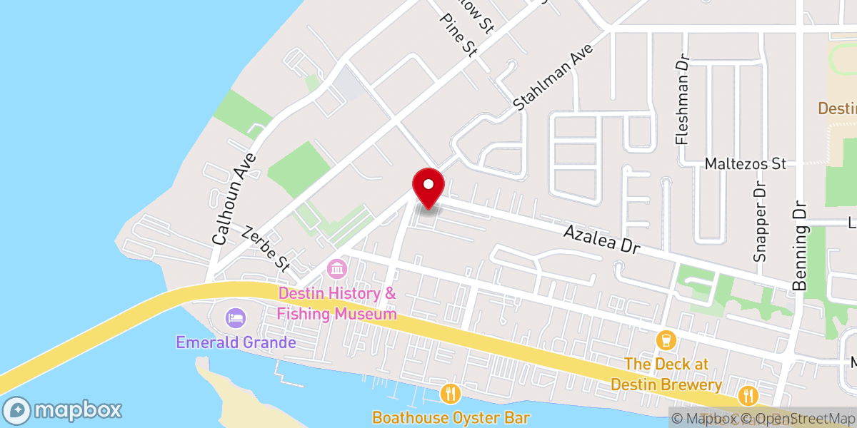 Map showing location of Shoreline Church