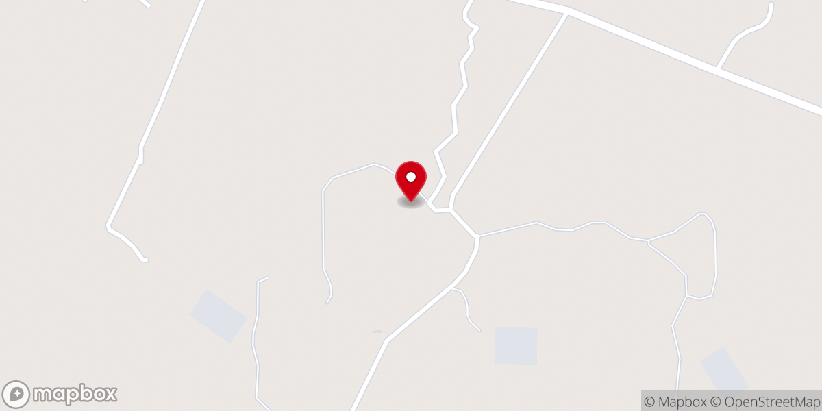 Map showing location of Hawkeye Hunting Club
