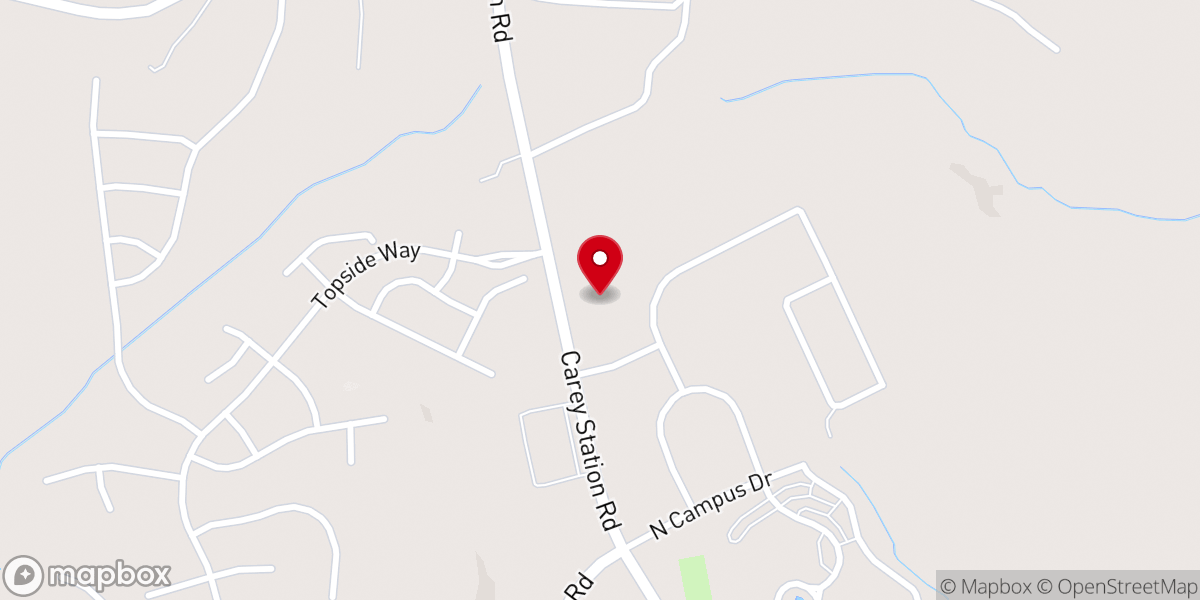 Map showing location of Lake Oconee Church of Christ