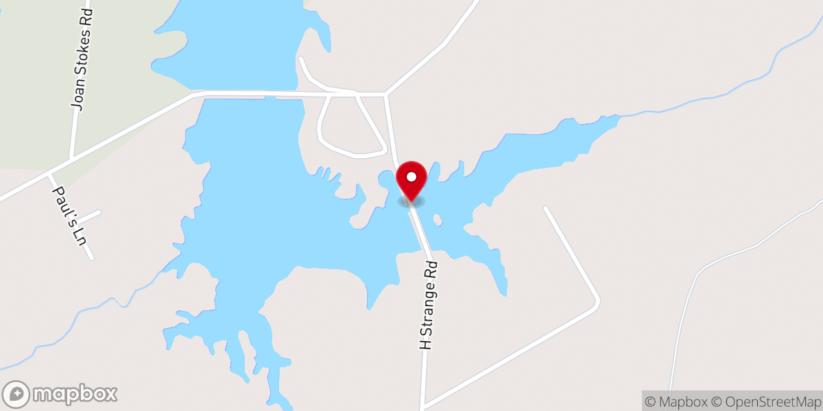Map showing location of 1st Bridge