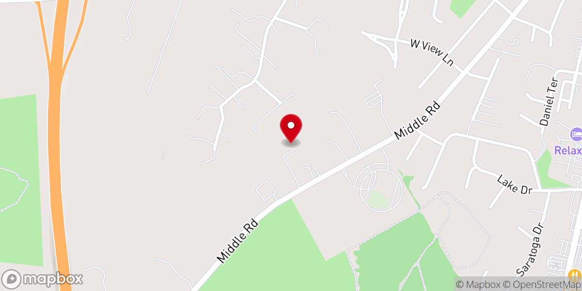 Map showing location of Holy Ground Church