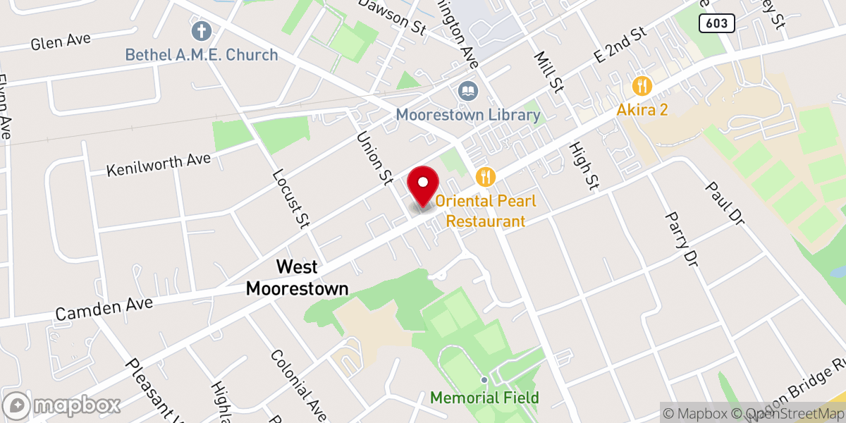 Map showing location of HOPE Community Church