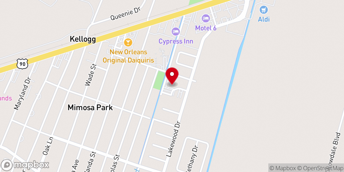 Map showing location of Holy Family Pre-School