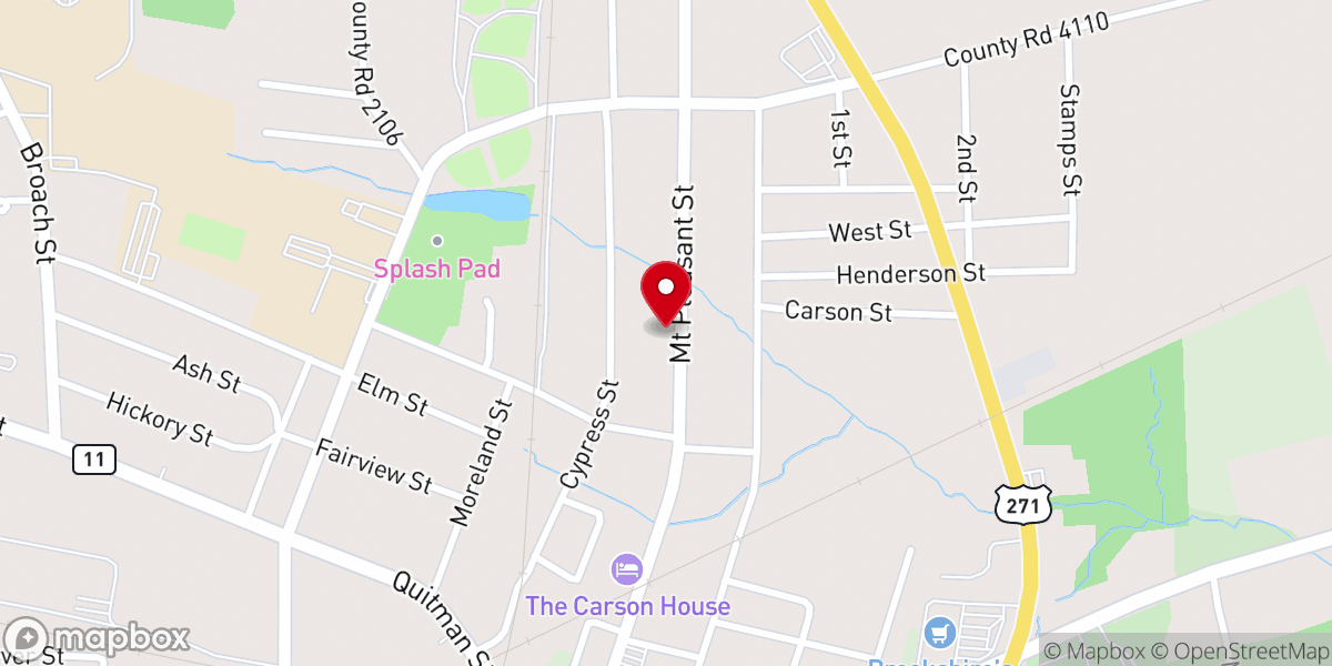Map showing location of The Church of God
