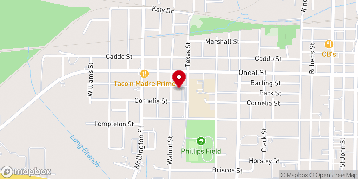 Map showing location of Genuine Faith Community Church
