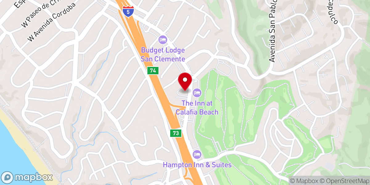 Map showing location of Standing Stone Ministry